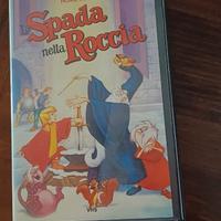Cassetta VHS 'La spada nella roccia'1986