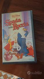 Cassetta VHS 'La spada nella roccia'1986