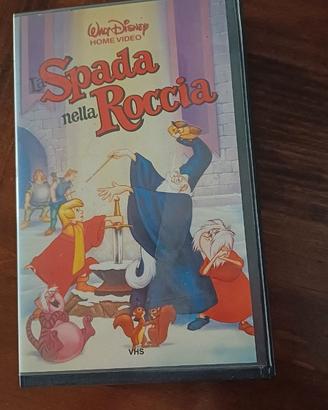 Cassetta VHS 'La spada nella roccia'1986