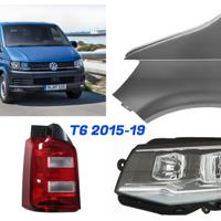 VW T6 Transporter frontale cofano fanale parafango