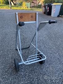 Carrello Portamotore e Serbatoio carbutante