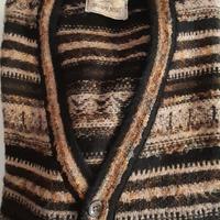 Cardigan uomo in misto lana 