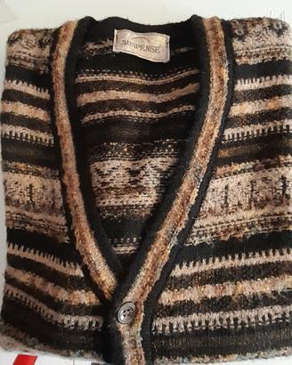 Cardigan uomo in misto lana 