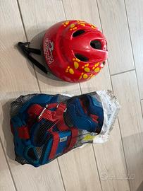 Casco e protezioni per bambini