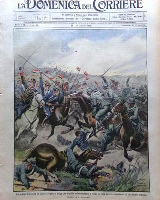 La Domenica del Corriere 16 Agosto 1914 Nr. 33