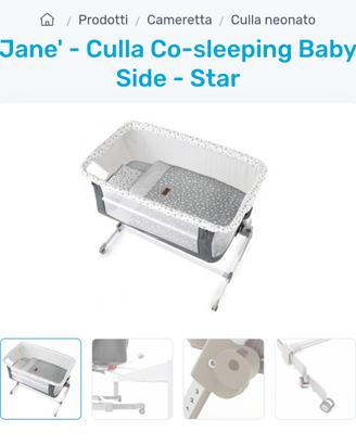  Culla baby side di jane '.