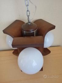 lampadario a sospensione vintage