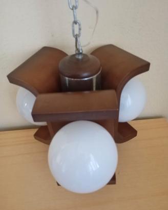 lampadario a sospensione vintage