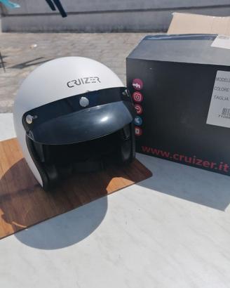 Casco moto jet