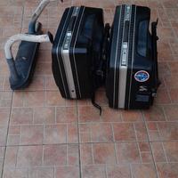 Marmitta  sportiva per 500 più borse moto 