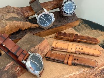 Cinturini in pelle fatti a mano