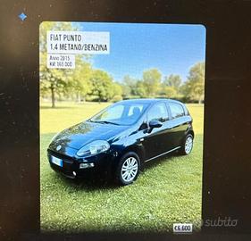Fiat grande punto cil.1.400 benzina/metano