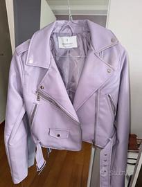 Giacca effetto pelle donna