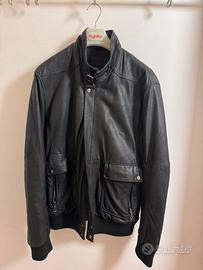 Giubbotto pelle uomo 54