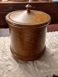 portaghiaccio in legno anni 70/80