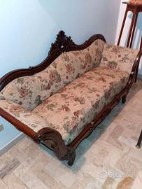 Divano + sedie antico in stile Luigi Filippo