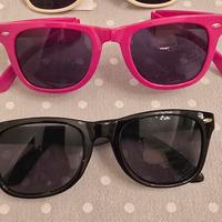 stock 3 paia di occhiali unisex da sole stile Rayb