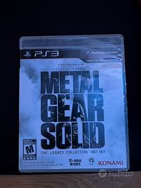 Metal Gear Solid: The legacy collection ps3