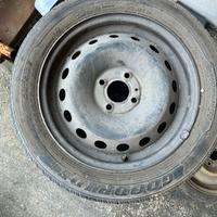 N 4 Cerchi in ferro 15 pollici 4 fori Opel