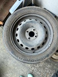 N 4 Cerchi in ferro 15 pollici 4 fori Opel