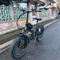 Ebike pieghevole fat Nief