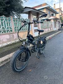 Ebike pieghevole fat Nief
