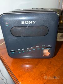 Radiosveglia Sony ICF-C101W vintage