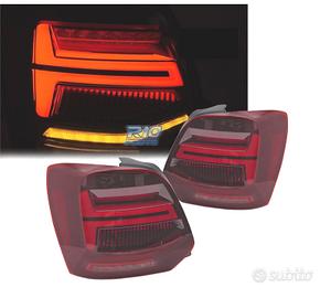 FANALI VOLKSWAGEN VW POLO V 09-17 LED ROSSO DINAMI