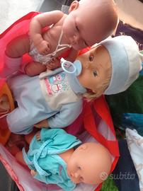 Cicciobello e bambolotti vari.