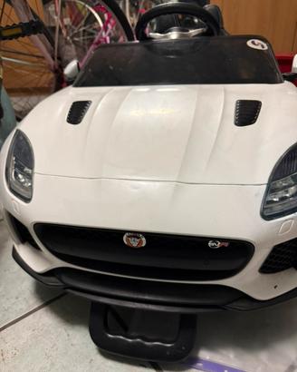 Macchina elettrica bambini Jaguar F-Type SVR 12V
