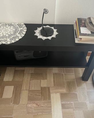 Consolle + 2 tavolini coordinati neri