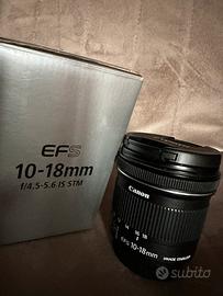 Canon EF-S 10-18mm f/4.5-5.6 IS STM