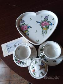 servizio tête-á-tête porcellana PaganiVecchia Lodi