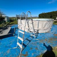 Piscina 5 mt alta 132 cm