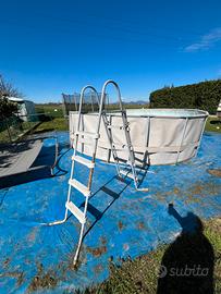 Piscina 5 mt alta 132 cm