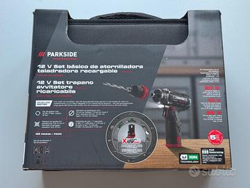 Avvitatore Parkside PBSPA 12 E4 +2 batterie nuovo!