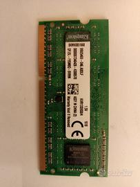 Modulo Memoria RAM Kingston 4GB DDR3-1333MHz, 1.5V