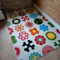 Tappeto Ikea fiori 195x130