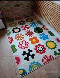 Tappeto Ikea fiori 195x130