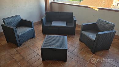 Divanetti vimini da esterno