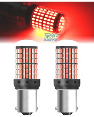 LED LAMPADINE BA15S CANBUS ROSSE