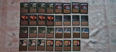 Magic the Gathering vecchie edizioni Lotto 1 Verde