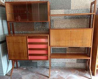 Mobile in teak degli anni '60