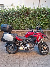 Benelli TRK 502 - 2017 - 27.400km - Tris valigie