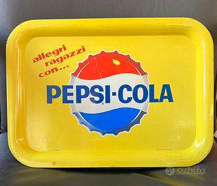 **Vassoio pubblicitario vintage Pepsi collezione