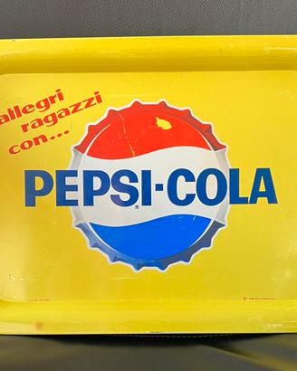 **Vassoio pubblicitario vintage Pepsi collezione