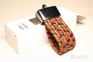 Portachiavi in cuoio artigianale italiano Art.039