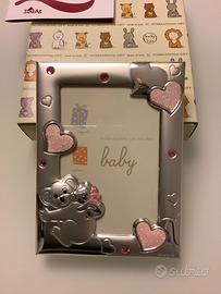 CORNICE ARGENTO per bimba Intermational Gift