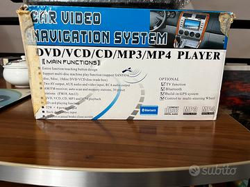 CAR VIDEO NAVIGATORE DVD VCD CD MP3 MP4