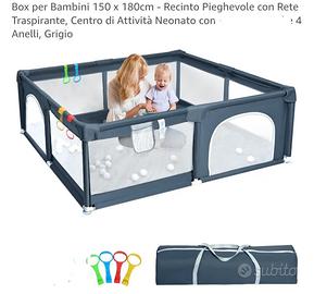 Box bambini 150 x 180 cm